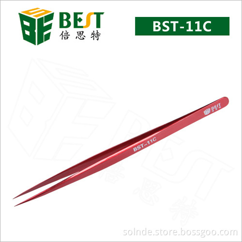 Color Painted Stainless Steel Tweezers OEM Service